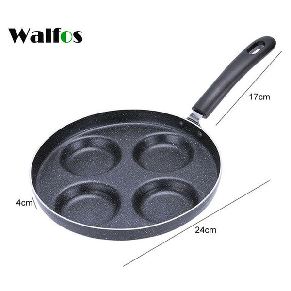 WALFOS Non-stick Copper Frying Pan with Ceramic Coating Induction cooking,Oven Dishwasher safe Kitchen accessories Cooking Tools