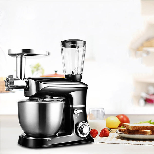 Multi-functional Stand Mixer Planetary Mixer Electric Egg Beater Automatic Blender Kneading Dough Chef Machine SC-262C