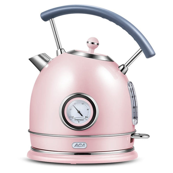North American electrical electric kettle household kettle heat preservation 304stainless steel anti-dry burning retro small