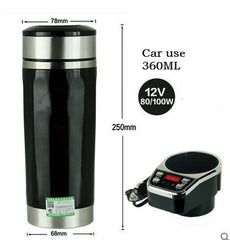 Electric kettle   electric hot water cup water heater 12V24V car with kettle car heating cup 100 degrees